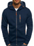 Sportjas voor heren, slim fit met capuchon | lichtgewicht 1