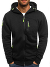 Sportjas voor heren, slim fit met capuchon | lichtgewicht 3