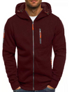 Sportjas voor heren, slim fit met capuchon | lichtgewicht 4