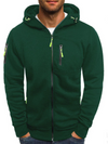 Sportjas voor heren, slim fit met capuchon | lichtgewicht 5
