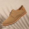 Men's Shoes - Stijlvolle Heren Schoenen – Ergonomisch Comfort en Vetersluiting - Bruin - 38 - Zarandi Amsterdam