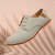 Men's Shoes - Stijlvolle Heren Schoenen – Ergonomisch Comfort en Vetersluiting - Grijs - 38 - Zarandi Amsterdam