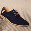 Men's Shoes - Stijlvolle Heren Schoenen – Ergonomisch Comfort en Vetersluiting - Zwart - 38 - Zarandi Amsterdam