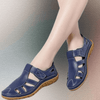 Dames schoenen - Stijlvolle Leren Schoenen met Extra Ruimte voor de Tenen en Comfort - Blauw - 36 - Zarandi Amsterdam