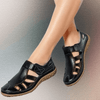 Dames schoenen - Stijlvolle Leren Schoenen met Extra Ruimte voor de Tenen en Comfort - Zwart - 36 - Zarandi Amsterdam