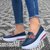 Dames schoenen - Stijlvolle casual schoenen – ademend en ontworpen voor dagelijks comfort - Blauw - 36 - Zarandi Amsterdam