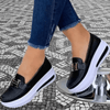 Dames schoenen - Stijlvolle casual schoenen – ademend en ontworpen voor dagelijks comfort - Zwart - 36 - Zarandi Amsterdam