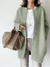 Strickjacke voor Vrouwen | Luxe, Normale Pasvorm | Groen