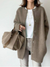 Strickjacke voor Vrouwen | Luxe, Normale Pasvorm | Koffie
