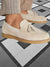 Men's Shoes - Suede loafers voor heren met niet - slip zool en comfortabel - Beige - 38 - Zarandi Amsterdam