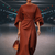 Casual Summer Wear - Sylviana | Prachtige lange jurk met vloeiende lantaarnmouwen en flatterend silhouet - Oranje - S - Zarandi Amsterdam