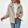 ModeParisienne® Thelma - Giacca lunga da donna in pile