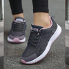 Thara | Comfortabele orthopedische sneakers dames met schokabsorberende zool en ademend materiaal | Blauw & Paars