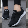 Thara | Comfortabele orthopedische sneakers dames met schokabsorberende zool en ademend materiaal | Zwart