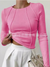 Top met lange mouwen voor dames | Klassiek design 2
