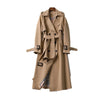 Women's Coat - Trenchcoat voor dames | Dubbelrijs Jas - Beige - S - Zarandi Amsterdam