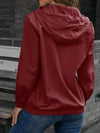 Trenchcoat voor dames | Waterdichte capuchon met lange mouwen 1