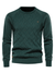 Men's Sweater - Trui voor heren, klassieke pasvorm | ademend - Groen - S - Zarandi Amsterdam
