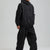 Winter Sets - Waterdichte unisex tweedelige skipak met lange mouwen en ritssluiting - Zwart - S - Zarandi Amsterdam