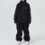 Winter Sets - Unisex Ski Outfit Winterset met Jas en Broek voor Outdoor Activiteiten - Zwart - S - Zarandi Amsterdam