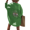 Chique Zomerse Strand Tuniek voor Vrouwen - ModeParisienne® Senalda | Chique Zomerse Strand Tuniek voor Vrouwen - Groen - S - Zarandi Amsterdam