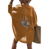Chique Zomerse Strand Tuniek voor Vrouwen - ModeParisienne® Senalda | Chique Zomerse Strand Tuniek voor Vrouwen - Geel - S - Zarandi Amsterdam