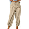 ModeParisienne® Kira - Pantaloni di lino eleganti