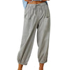 ModeParisienne® Kira - Pantaloni di lino eleganti