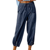 ModeParisienne® Kira - Pantaloni di lino eleganti