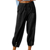 ModeParisienne® Kira - Pantaloni di lino eleganti