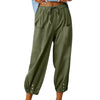 ModeParisienne® Kira - Pantaloni di lino eleganti