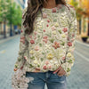 ModeParisienne® Maglione primaverile con fiori
