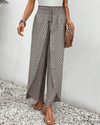 Chique Wijde - Pijpen Broek - ModeParisienne® Sarajane | Chique Wijde - Pijpen Broek - S - Zarandi Amsterdam
