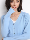 V-hals vest voor dames | Relaxte pasvorm 0