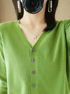 V-hals vest voor dames | Relaxte pasvorm 6