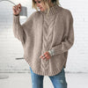 ModeParisienne® Verica - Maglione lungo a maglia grossa per donna