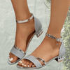 Sandalen - Valeriene | Orthopedische sandalen met verstelbare bandjes en comfortabele pasvorm - Zilver - 36 - Zarandi Amsterdam