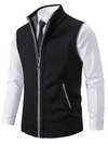 Vest met structuurpatroon voor heren | Slim fit 3
