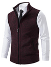 Vest met structuurpatroon voor heren | Slim fit 4
