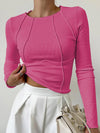 Sophie Langarmig Shirt voor Dames – Elegant en Comfortabel