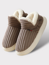 Warme pantoffels voor dames | Antislip dikke zool 5