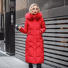 Women's Winter Coat - Waterbestendige winterjassen voor dames | Extra lang - Rood - S - Zarandi Amsterdam