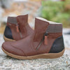 Winter Boots - Waterdichte laarzen voor dames | Dubbele rits - Bruin - 35 - Zarandi Amsterdam
