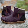 Winter Boots - Waterdichte laarzen voor dames | Dubbele rits - Paars - 35 - Zarandi Amsterdam