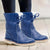 Winter Boots - Waterdichte winterlaarzen voor dames | Warme wollen voering - Blauw - 34 - Zarandi Amsterdam