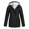 Waterdichte wollen jas voor dames | Middellange lengte 10