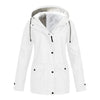 Waterdichte wollen jas voor dames | Middellange lengte 1