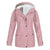 Waterdichte wollen jas voor dames | Middellange lengte 2
