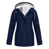 Waterdichte wollen jas voor dames | Middellange lengte 3