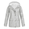 Waterdichte wollen jas voor dames | Middellange lengte 5